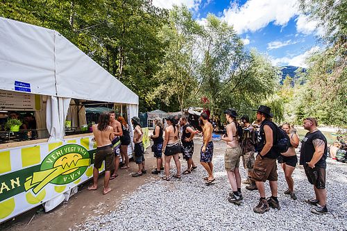 hungry metalheads on Metaldays2016 festival, Tolmin, Slovenija.
photo by Stipe Surać at Veni Vegi Vici in Ljubljana