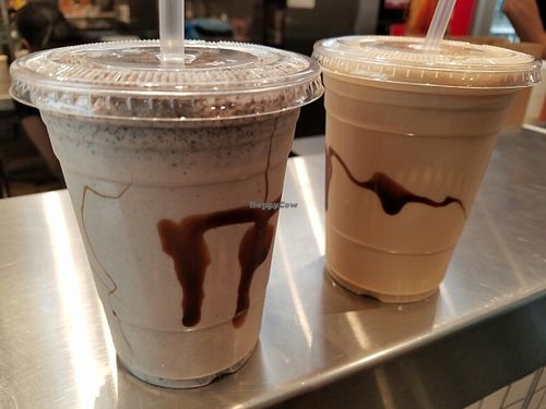 Vegan shakes at Lord of the Fries in Haymarket