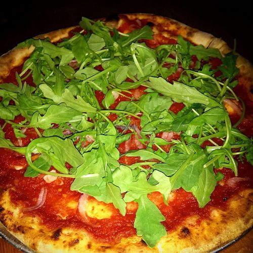 Fresh Vegan Pizza at Pizzeria Barbarella  in Vancouver