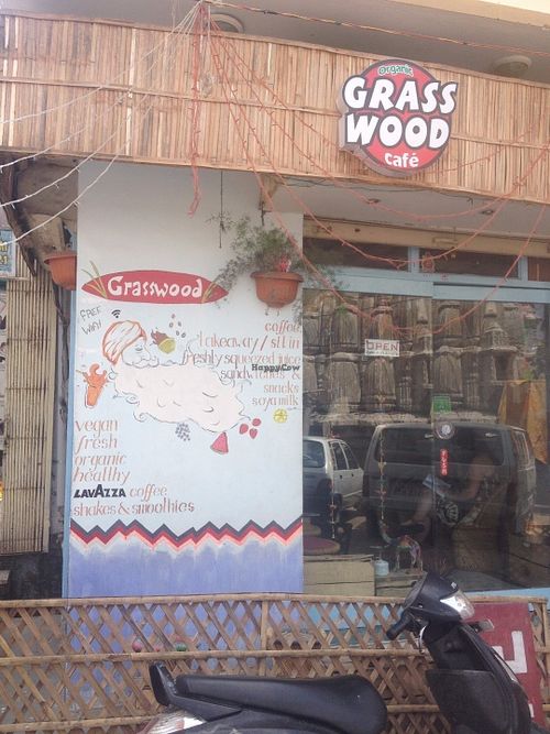 Exterior at Grasswood Cafe in Udaipur