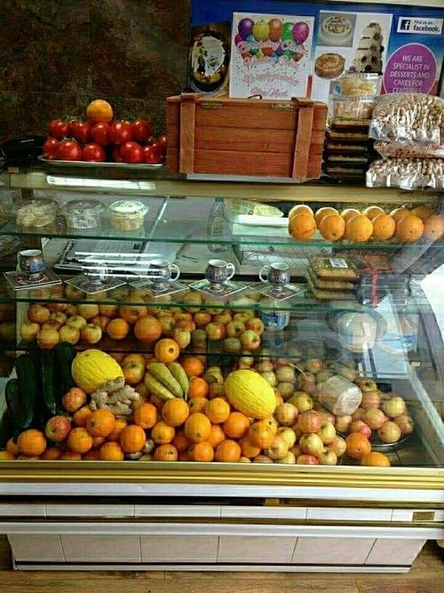 fruit!!! at Shirin Falafel in South East London