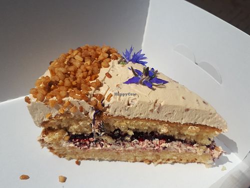 Hazelnut cake 3€ at Fresco Middelburg in Middelburg