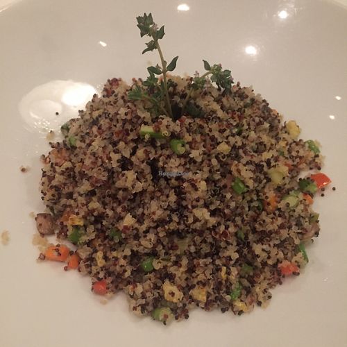 quinoa and veg at Hawa - Tambo del Inka in Urubamba