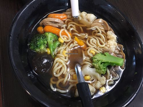 Ramen at Vegandeli in Central Singapore