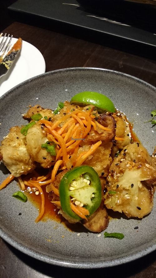 Kung-fu Pay Cauliflower wings at Harvest Seasonal Grill & Wine Bar in Moorestown
