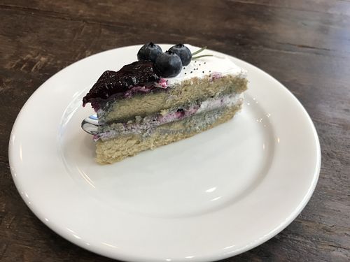Blueberry cheesecake  at Cloud Cakes - Mandar in Paris
