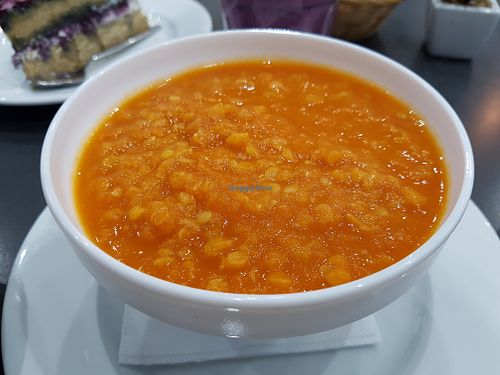 Soup of the day at Cloud Cakes - Mandar in Paris