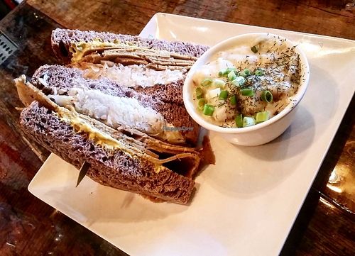 The reuben is the best! at The Angry Baker - King Ave in Columbus