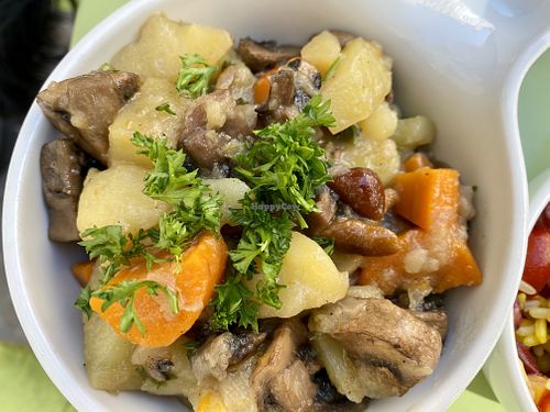 potato stew at Pimpinelle Suppenkelle in Naumburg