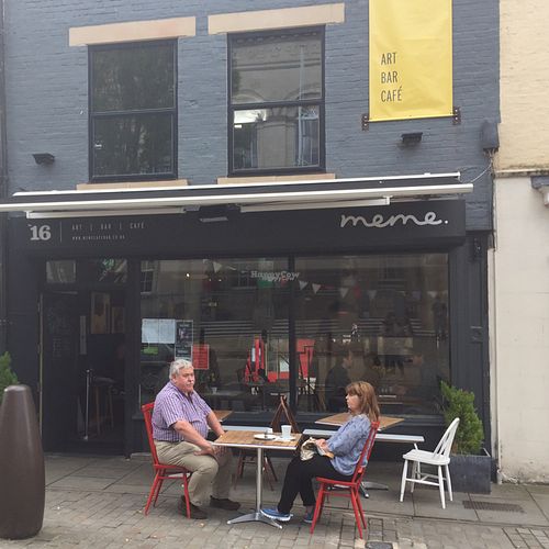 meme cafe front at meme in Stroud