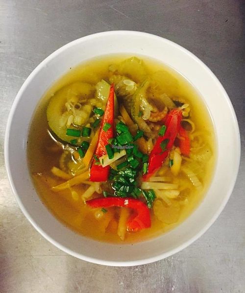 vegetable soup
 at Pieprz in Sopot