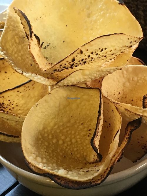 Papad  at Doon Shokudo Indoyama in Matsumoto