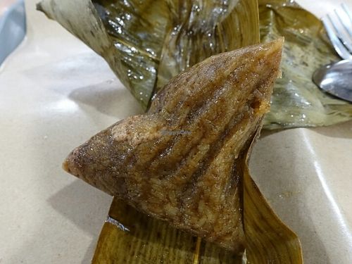 rice dumpling at Sui Yuan Vegetarian Food Stall in West Singapore
