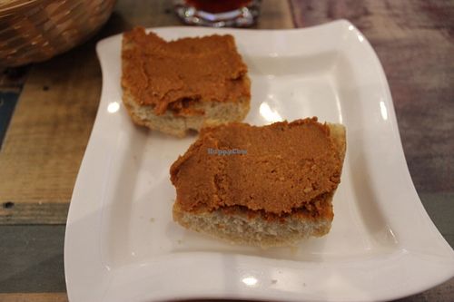 Pate of nuts at El Perro Gamberro in Madrid