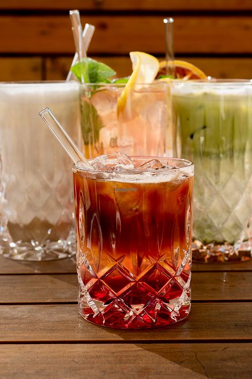 Berry Espresso Tonic at Cafe Glocke in Dresden