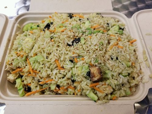 sushi bowl at Naked Lunch in Arlington