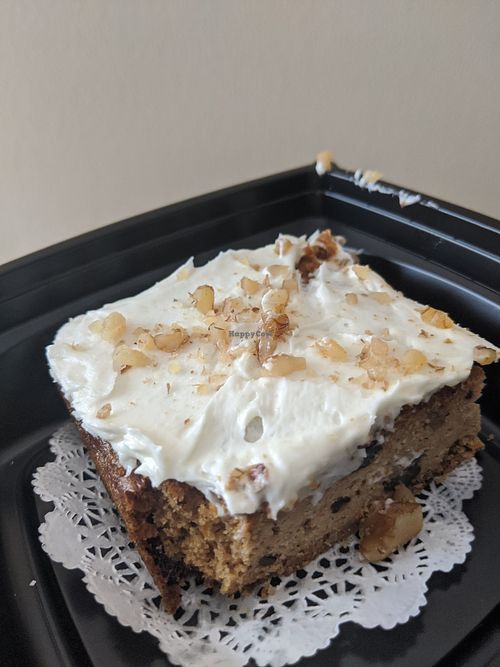Vegan Carrot Cake Bar - Did I like it? Yah. Would I buy it again? Prob not. at Lassens Natural Foods & Vitamins in Ventura