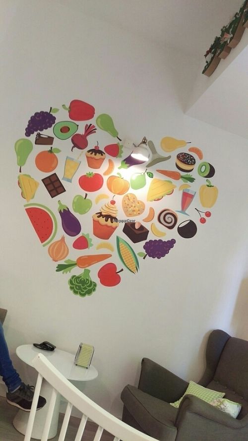 Wall decorations at Sweet Paradise in Tenerife