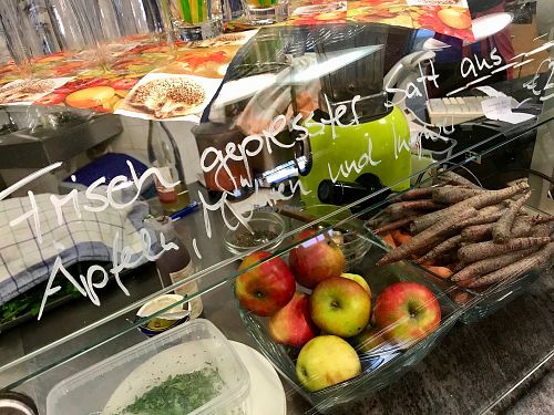 juice bar at Bio im Bahnhof in Goerlitz