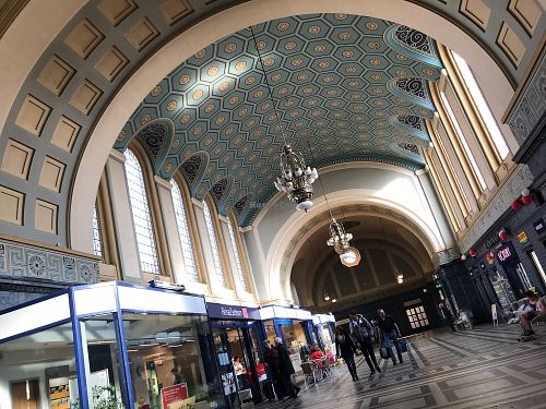 ceiling at Bio im Bahnhof in Goerlitz