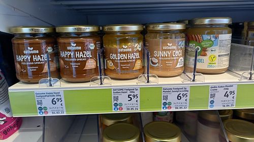 nut spreads without sugar at DM-Drogerie Markt - Berliner in Goerlitz