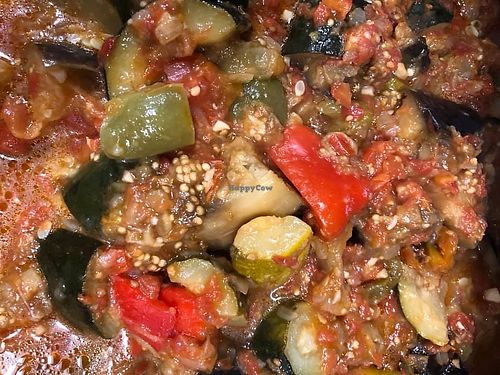 eggplant stew at Daddy's Place in Easton