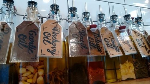 oils!, avoid the fishy one, but plenty others at Dough Pizzeria in Edinburgh