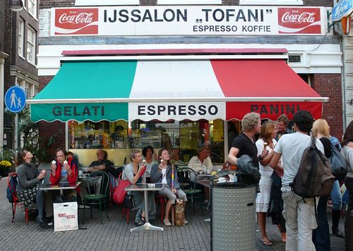 Street view at Tofani in Amsterdam