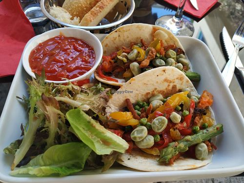 vegan wrap, very good ! at Sherlock Holmes  in Quimper