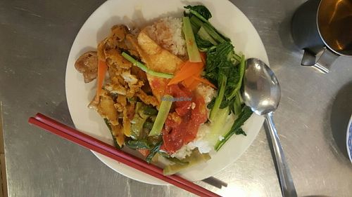 Rice buffet at Hy Lac 2 in Ho Chi Minh City