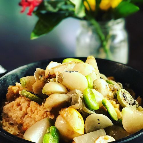 potato dish at Hampton + Hudson in Atlanta