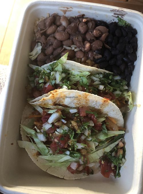 Carrot Tinga Tacos  at Areceli's in Woking