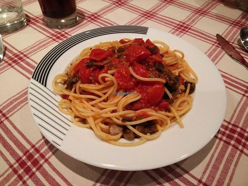 Vegan Pasta at La Tana in Ruislip