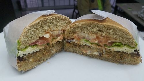 Vegan Burger  at Avocados in Bogota