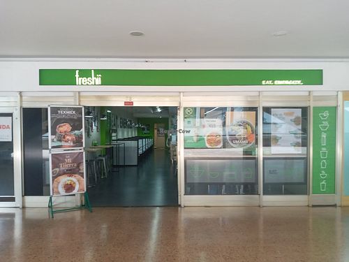 Storefront at Freshii Bavaria in Bogota