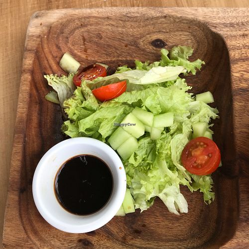 Side salad at Marcial by Mako in Cabo San Lucas