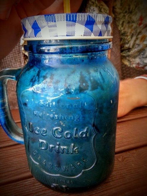 Fresh Apple and Peach Juice at Flor das Laranjeiras by Algarve Gardens in Portimao