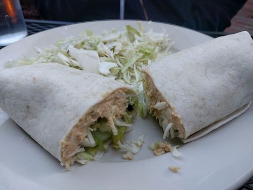 Hummus Wrap at The Space in Salem