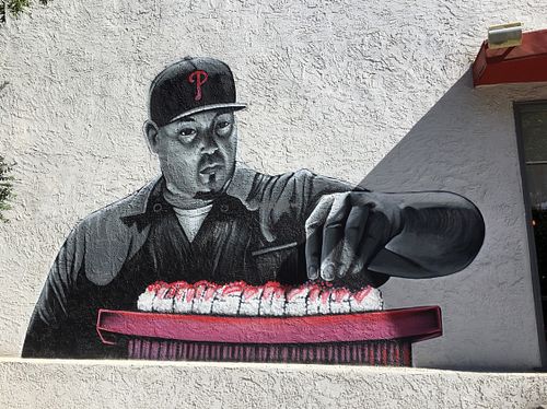 Sacramento loves murals at Midtown Sushi in Sacramento