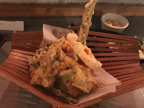 Vegetable tempura at Midtown Sushi in Sacramento