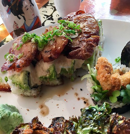 Benjamin button  at Midtown Sushi in Sacramento