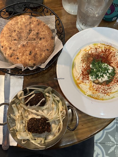   at Hummus Kitchen in New York City