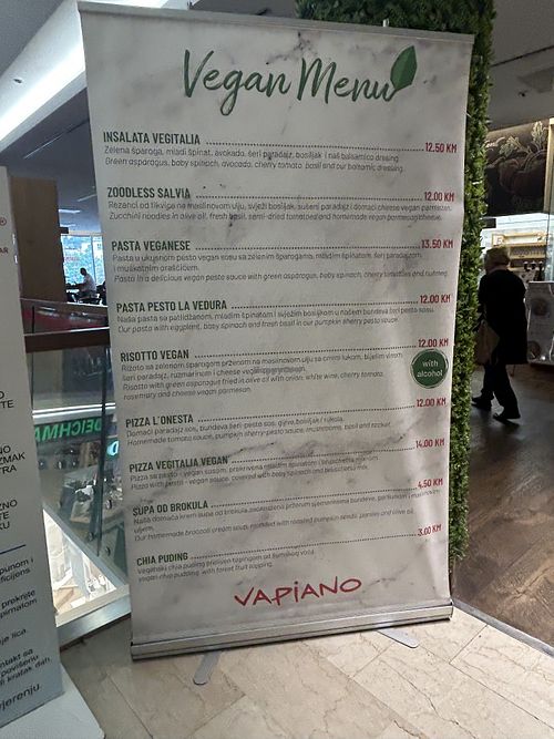   at Vapiano in Sarajevo