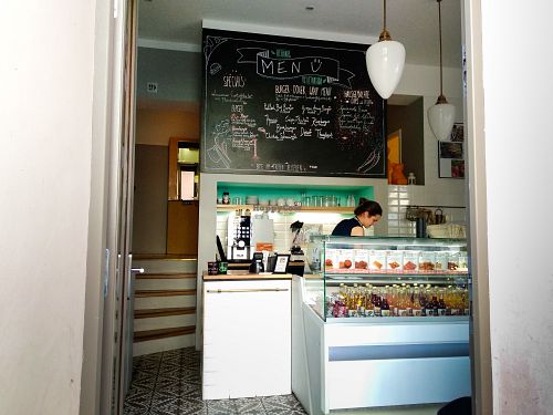 Inside of Der Vegetarische Metzger at Der Vegetarische Metzger in Berlin