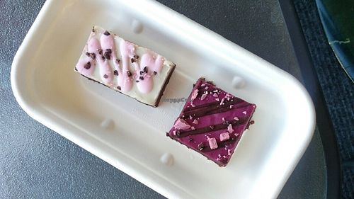 vegan slices  at Roark and Co in Fremantle