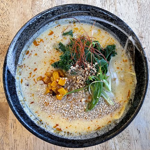 Ramen! at The Workshop Vegetarian Cafe in North Vancouver