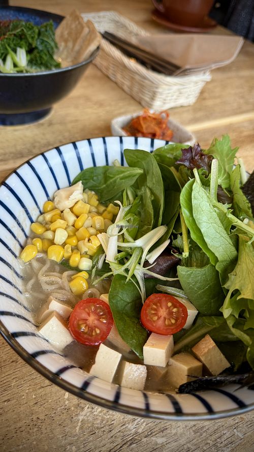   at The Workshop Vegetarian Cafe in North Vancouver