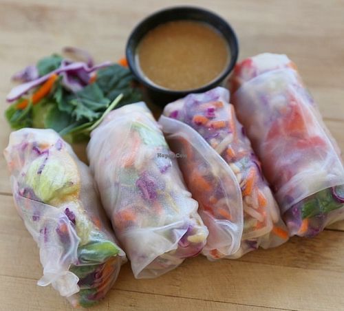 Spring rolls at Thai Curry Kitchen in Ogden