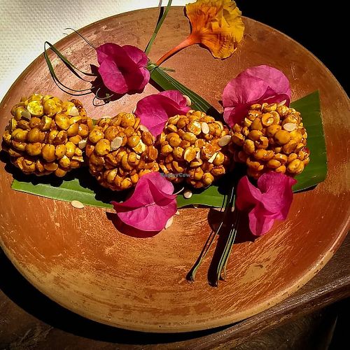Gur Chana || Roasted Chickpeas & Jaggery Laddoo at Saraya in Bardez