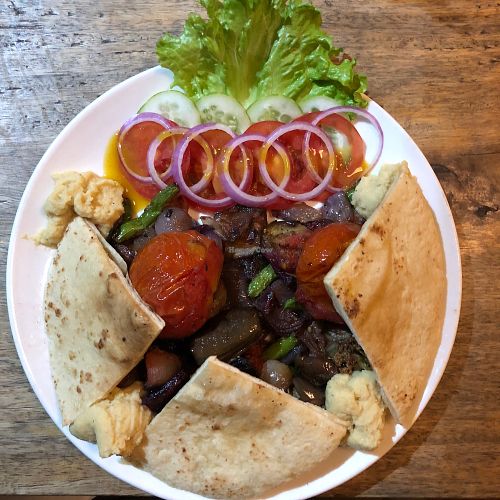 Farmer’s Plate at Sarangi Vegetarian Restaurant in Kathmandu